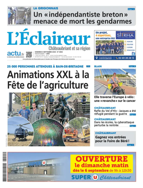 Cover of L'Eclaireur de Chateaubriant