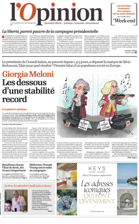 Cover of L'Opinion