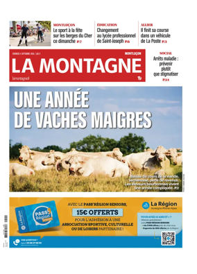 Cover of La Montagne (Montlucon)