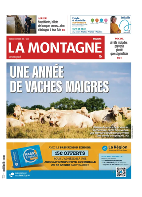Cover of La Montagne (Moulins)