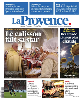 Cover of La Provence Aix-en-Provence / Pays d'Aix