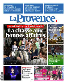 Cover of La Provence Marseille