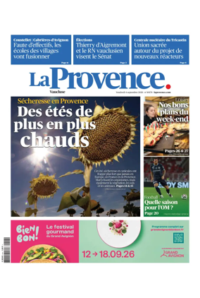 Cover of La Provences Vaucluse