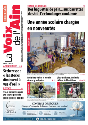 Cover of La Voix de l’Ain Bords de Saone