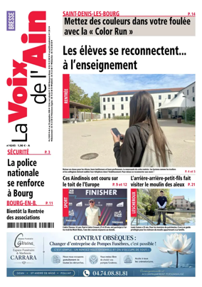 Cover of La Voix de l’Ain Bresse