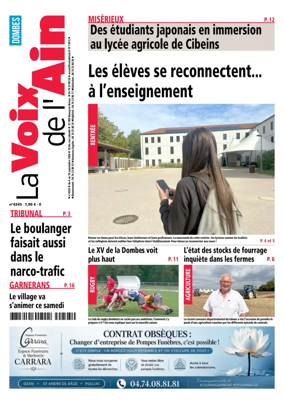 Cover of La Voix de l’Ain Dombes