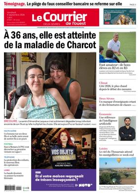Cover of Le Courrier de l’Ouest (Deux-Sevres)