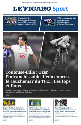 Cover of Le Figaro Sport