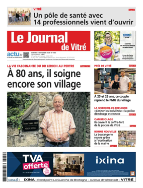 Cover of Le Journal de Vitre
