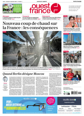 Cover of Ouest France (Pays d'Auge)