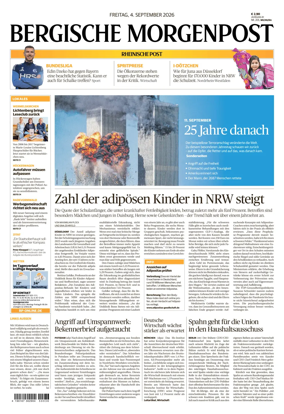 Cover of Bergische Morgenpost Wermelskirchen/Huckeswagen/Radevormwald