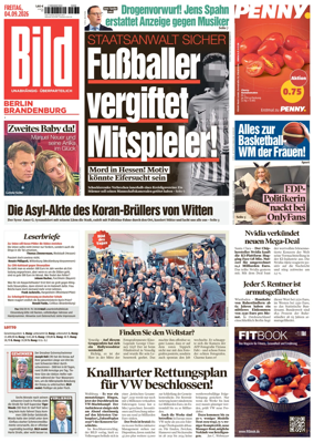 Cover of BILD Berlin-Brandenburg