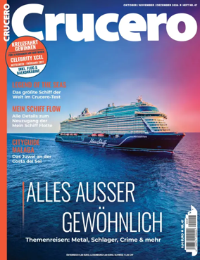Cover of Crucero - Das Kreuzfahrtmagazin
