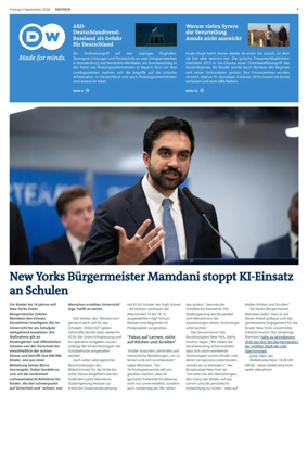Cover of Deutsche Welle (German edition)