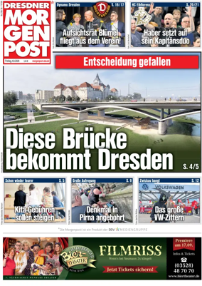 Cover of Dresdner Morgenpost