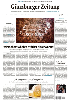 Cover of Guenzburger Zeitung