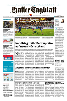Cover of Haller Tagblatt