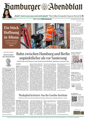 Cover of Hamburger Abendblatt (Harburg)