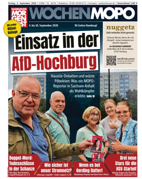 Cover of Hamburger Morgenpost