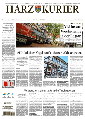 Cover of Harz Kurier