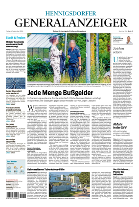 Cover of Hennigsdorfer Generalanzeiger