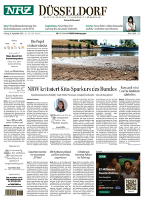 Cover of Neue Rhein Zeitung (Dusseldorf)