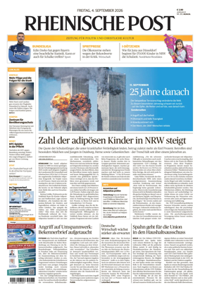 Cover of Rheinische Post Krefeld Kempen