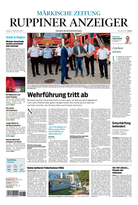 Cover of Ruppiner Anzeiger