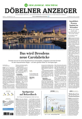 Cover of Sachsische Zeitung (Dobeln)