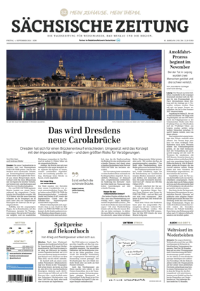 Cover of Sachsische Zeitung (Weiswasser)