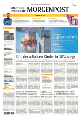 Cover of Solinger Bergische Morgenpost/Remscheid