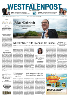 Cover of Westfalenpost (Hagen Hohenlimburg)