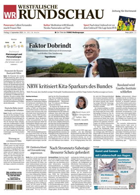 Cover of Westfalische Rundschau (Dortmund-Sud II)