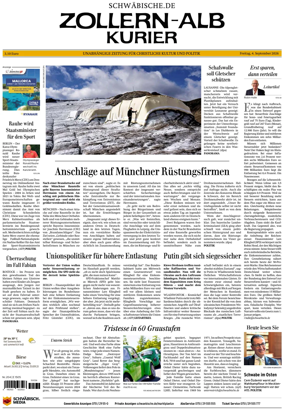 Cover of Zollern-Alb-Kurier (Balingen)