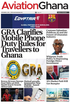 Cover of Aviation Ghana