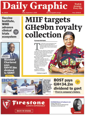 Cover of Daily Graphic