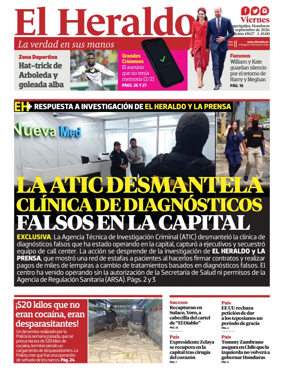 Cover of Diario El Heraldo