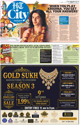Cover of Hindustan Times (Lucknow) - Live