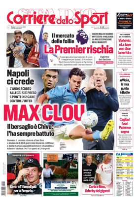 Cover of Corriere dello Sport (Nazionale)