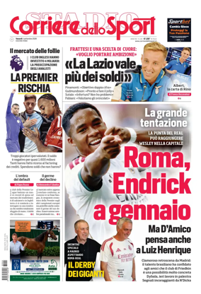Cover of Corriere dello Sport (Roma)
