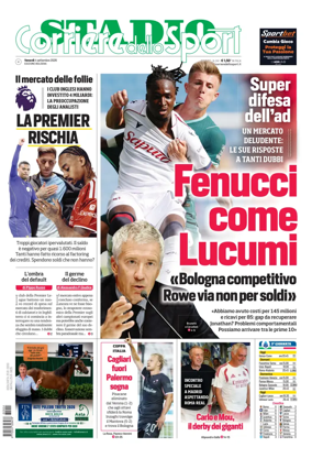 Cover of Corriere dello Sport Stadio (Bologna)