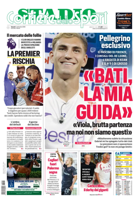 Cover of Corriere dello Sport Stadio (Emilia)