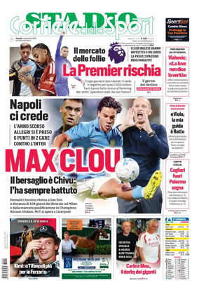 Cover of Corriere dello Sport Stadio (Nazionale)