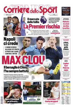 Cover of Corriere dello Sport