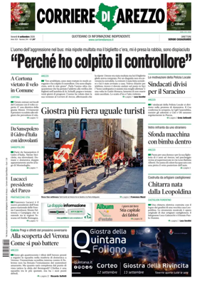 Cover of Corriere di Arezzo