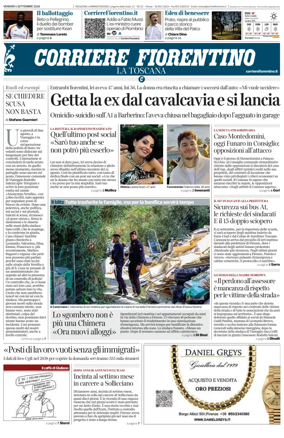 Cover of Corriere Fiorentino