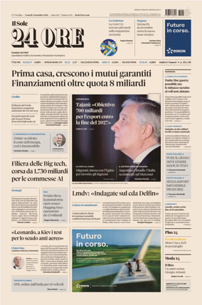 Cover of Il Sole 24 Ore