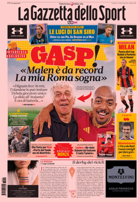 Cover of La Gazzetta dello Sport
