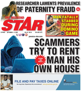 Cover of The Star (Jamaica)