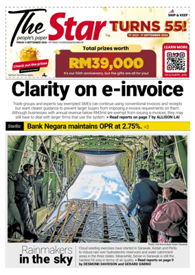 Cover of The Star Malaysia